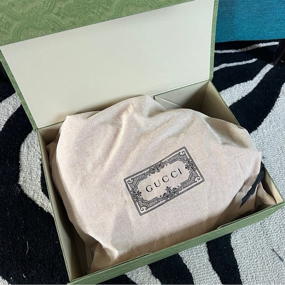 NEW GUCCI Supreme Totissima GG Logo Small Canvas Tote Pink - Picture 12 of 13